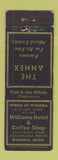 Matchbook Cover - Williams Hotel Winona MN