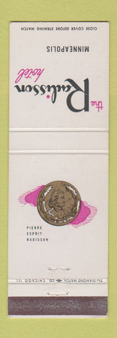 Matchbook Cover - Radisson Hotel Minneapolis MN
