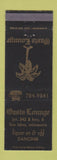 Matchbook Cover - Oasis Lounge Lino Lakes MN