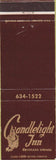 Matchbook Cover - Candlelight Inn Colorado Springs CO