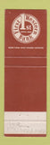 Matchbook Cover - First Western Bank and Trust San Francisco CA covered wagon