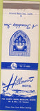 Matchbook Cover - Hillcrest Motel Moscow ID