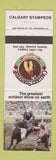 Matchbook Cover - Calgary Stampede Rodeo Calgary AB
