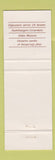 Matchbook Cover - Marie Antoinette Restaurants Canada girlie