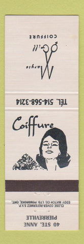 Matchbook Cover - Maryse Hair Salon Pierreville QC pinup