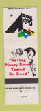 Matchbook Cover - Cub Foods Grocery girlie WEAR