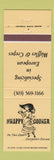 Matchbook Cover - Happy Cooker Restaurant Georgetown Colorado girlie