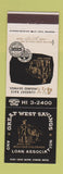 Matchbook Cover - Great West Savings and Loan Boulder Colorado
