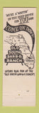 Matchbook Cover - Old South BBQ Ranch Clewiston FL