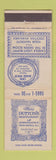 Matchbook Cover - Miss Dutton's Restaurant Providence RI WEAR