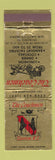 Matchbook Cover - The Coachmen Tiverton RI WEAR