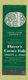 Matchbook Cover - Player's Corner Pub Providence RI WEAR