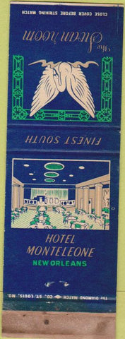 Matchbook Cover - Hotel Monteleone New Orleans LA