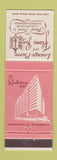 Matchbook Cover - Radisson Hotel Minneapolis MN