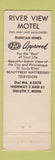 Matchbook Cover - River View Motel Duluth MN WEAR