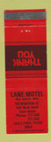 Matchbook Cover - Lane Motel Eagle Pass TX