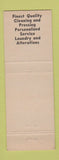 Matchbook Cover - King B Cleaners Minneapolis MN