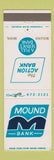 Matchbook Cover - Mount Bank Mound MN