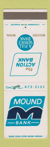 Matchbook Cover - Mount Bank Mound MN