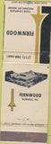 Matchbook Cover - Fernwood Bushkill PA WEAR resort