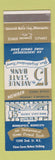 Matchbook Cover - 13th Avenue State Bank Minneapolis MN