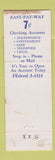 Matchbook Cover - 13th Avenue State Bank Minneapolis MN