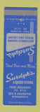 Matchbook Cover - Surdyk's Liquor Store Minneapolis MN
