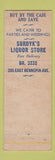 Matchbook Cover - Surdyk's Liquor Store Minneapolis MN
