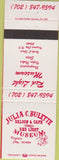 Matchbook Cover - Red Light Museum Casino Virginia City NV girlie