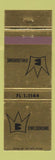 Matchbook Cover - Bowlodrome Bowling