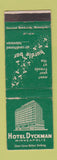 Matchbook Cover - Hotel Dyckman Minneapolis MN WORN