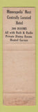 Matchbook Cover - Hotel Dyckman Minneapolis MN WORN