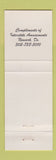 Matchbook Cover - Bowlerama Bowling New Castle DE
