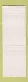 Matchbook Cover - Meadows Bowling Indianapolis IN
