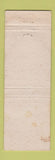 Matchbook Cover - Holcomb's Cocktail Lounge Restaurant Stillwater MN WEAR