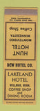 Matchbook Cover - Lakeland Hotel Willmar MN Montevideo WEAR