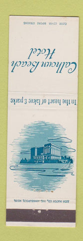 Matchbook Cover - Calhoun Beach Hotel Minneapolis MN
