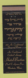 Matchbook Cover - Hotel Burton Mankato MN
