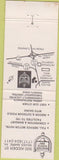 Matchbook Cover - The Arena steaks Wilkes Barre PA