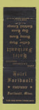Matchbook Cover - Hotel Faribault MN WEAR