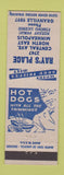 Matchbook Cover - Ray's Place Minneapolis MN Hot Dogs