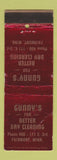 Matchbook Cover - Gunny's Dry Cleaning Fairmont MN WEAR