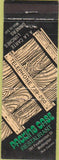 Matchbook Cover - Packing Case Restaurant Wellington New Zealand