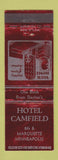 Matchbook Cover - Hotel Camfield Minneapolis MN