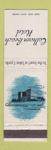 Matchbook Cover - Calhoun Beach Hotel Minneapolis MN WEAR