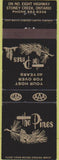 Matchbook Cover - The Pines Stoney Creek ON