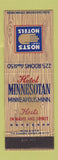 Matchbook Cover - Hotel Minnesotan Minneapolis MN