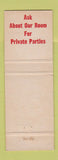 Matchbook Cover - Little Bit of Sweden Dallas TX girlie