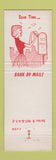 Matchbook Cover - First State Bank Monahans TX