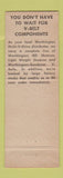 Matchbook Cover - Worthington V Drives S&R Tool Houston TX